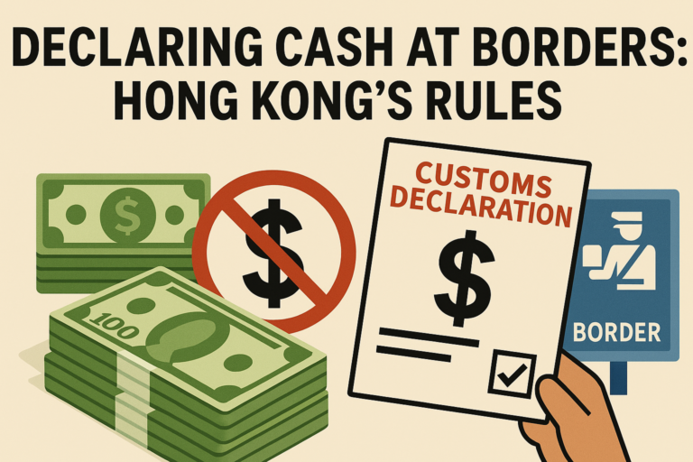 Declaring Cash at Borders: Hong Kong’s Rules